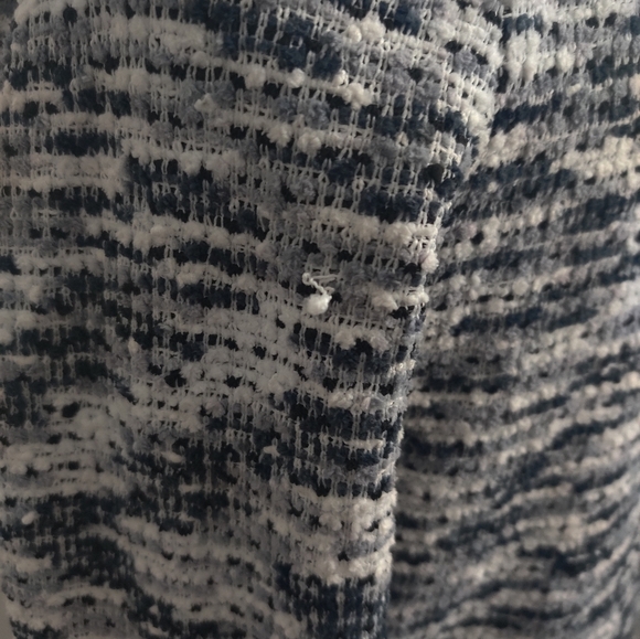 🆕 Vince Camuto Black & Gray Static Cozy Oversized Knit Fall Cardigan sweater_XS - Picture 8 of 10